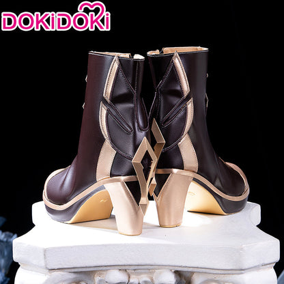 DokiDoki Game Genshin Impact Cosplay Traveler Lumine Shoes Ying As Heaven and Earth Are Made Anew