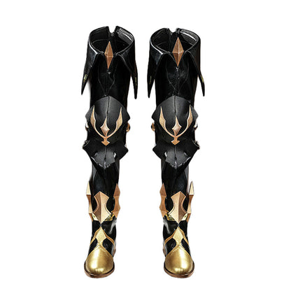 DokiDoki Game Genshin Impact Cosplay Varka Shoes Song of the Welkin Moon Nod Krai