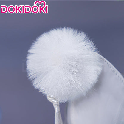 DokiDoki Game Genshin Impact Zibai Shoes The White Horse Adeptus Zi Bai Luna IV