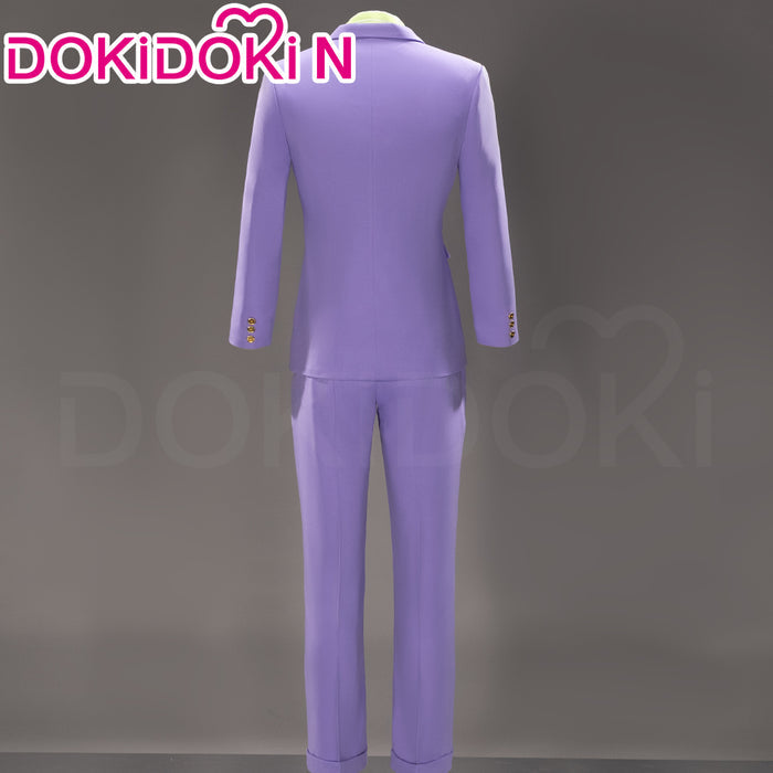 DokiDoki-N Anime Season 4 Cosplay Costume Anime Version Purple Green Suit