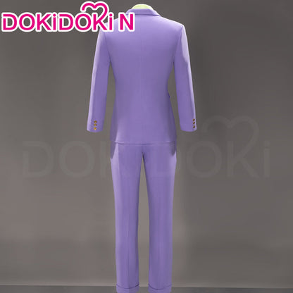 DokiDoki-N Anime Season 4 Cosplay Costume Anime Version Purple Green Suit