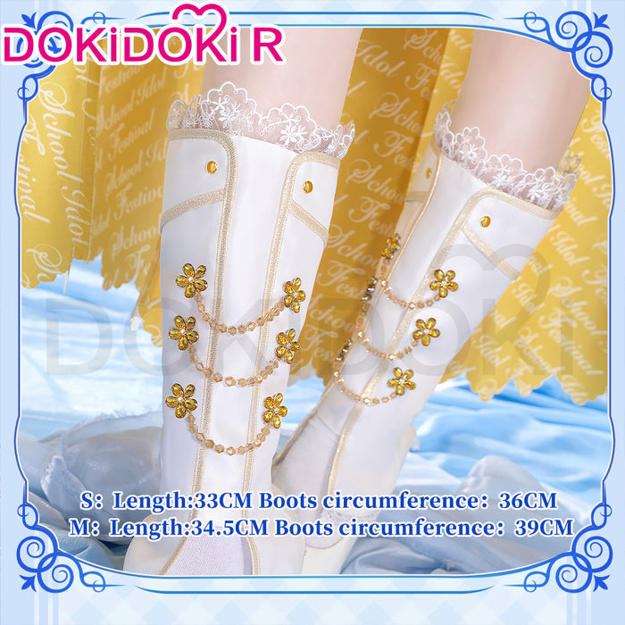 DokiDoki-R Anime LoveLive! School Idol Project Cosplay Minami Kotori Bride Costume White Wedding Dress