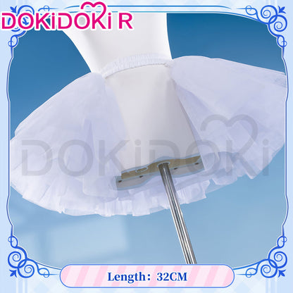 DokiDoki-R Anime LoveLive! School Idol Project Cosplay Minami Kotori Bride Costume White Wedding Dress