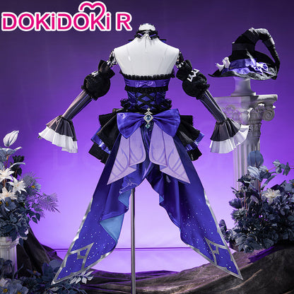 DokiDoki-R Game Genshin Impact Cosplay Miliastra Wonderland Luna II Legendary Set Skin Halloween Costume