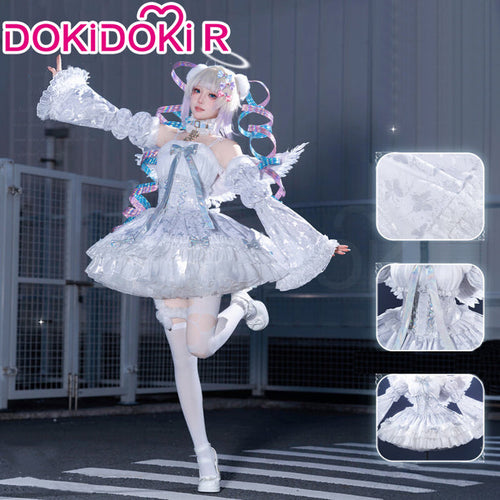 DokiDoki-R Game NEEDY GIRL OVERDOSE Cosplay KAngel Cospaly Costume Angel Suit Cute