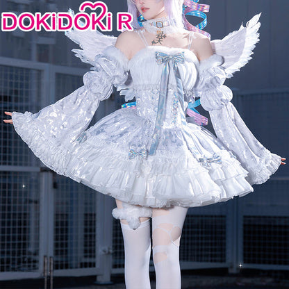 DokiDoki-R Game NEEDY GIRL OVERDOSE Cosplay KAngel Cospaly Costume Angel Suit Cute