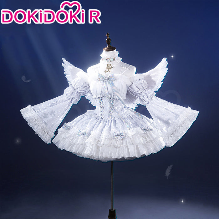 DokiDoki-R Game NEEDY GIRL OVERDOSE Cosplay KAngel Cospaly Costume Angel Suit Cute
