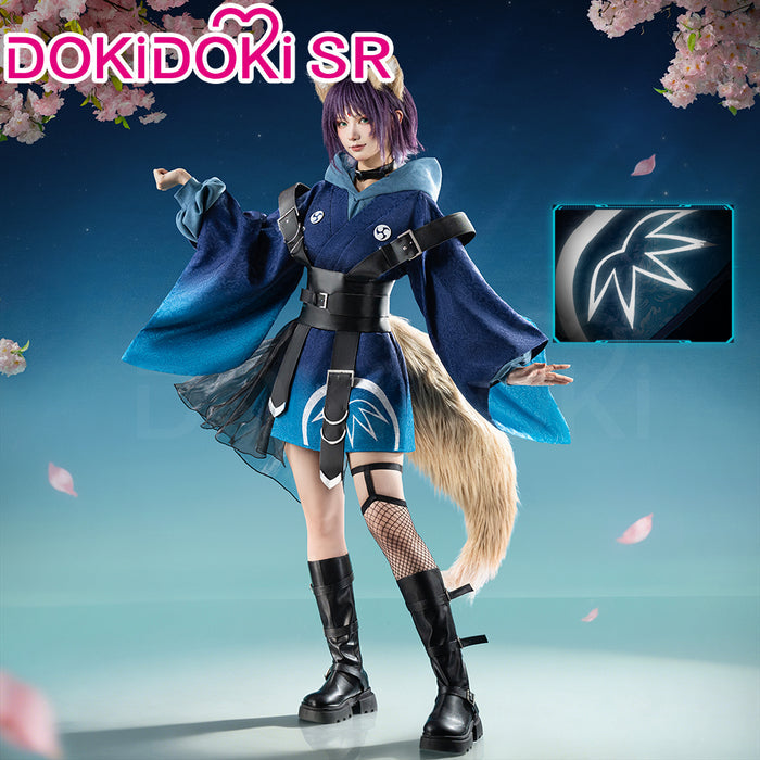 DokiDoki-SR Anime Cosmic Princess Kaguya! Cosplay Iroha Costume / Ear / Tail