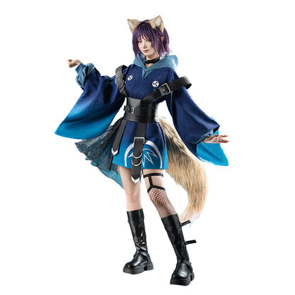 DokiDoki-SR Anime Cosmic Princess Kaguya! Cosplay Iroha Costume / Ear / Tail
