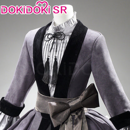 DokiDoki-SR Anime Cosplay Twin Version Black Lily Dress Outfit