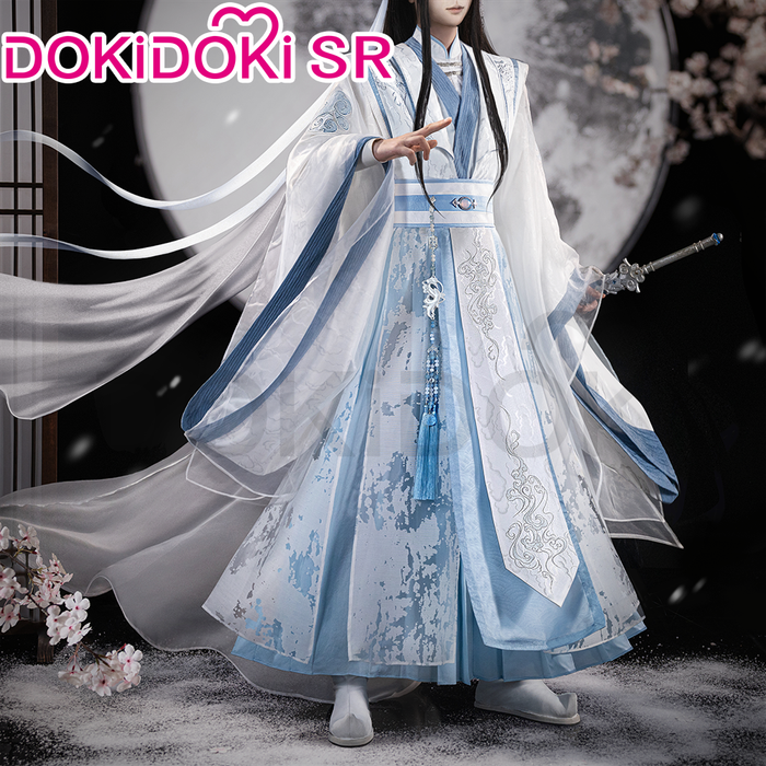DokiDoki-SR Anime Mo Dao Zu Shi Cosplay Lan Wangji Costume MDZS Gong Cang Hai LanWangJi