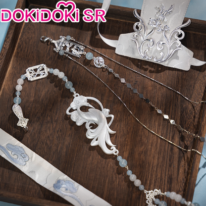 DokiDoki-SR Anime Mo Dao Zu Shi Cosplay Lan Wangji Costume MDZS Gong Cang Hai LanWangJi