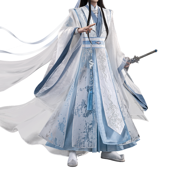 DokiDoki-SR Anime Mo Dao Zu Shi Cosplay Lan Wangji Costume MDZS Gong Cang Hai LanWangJi