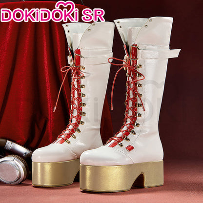 DokiDoki-SR Game Arknights Cosplay Haruka Shoes High Heel Boots