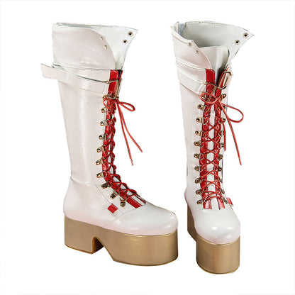DokiDoki-SR Game Arknights Cosplay Haruka Shoes High Heel Boots
