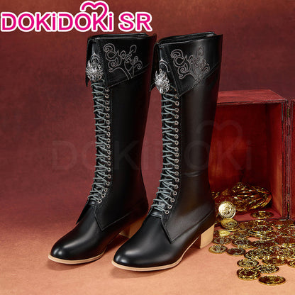 DokiDoki-SR Game Arknights Cosplay Lappland The Decadenza Shoes Unruly Humbleness