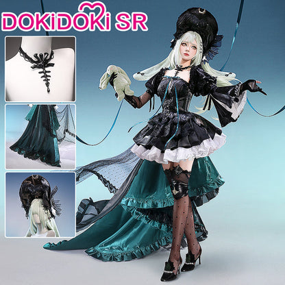 DokiDoki-SR Game Arknights X BanG Dream! Cosplay Wakaba Mutsumi Costume The Strings of Self
