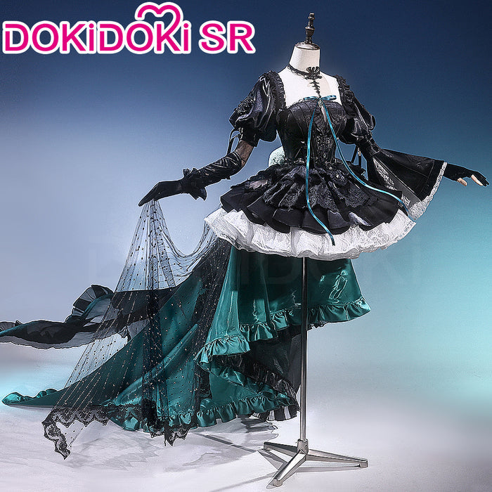 DokiDoki-SR Game Arknights X BanG Dream! Cosplay Wakaba Mutsumi Costume The Strings of Self