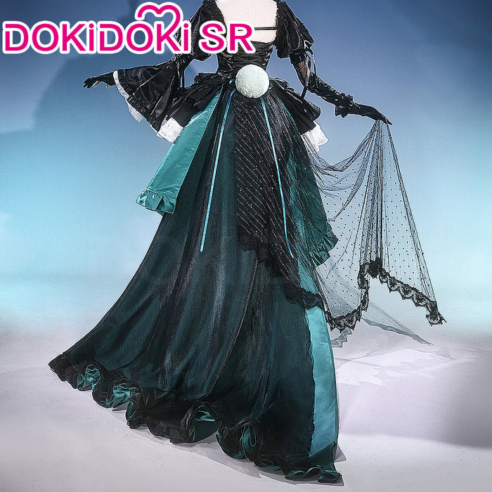 DokiDoki-SR Game Arknights X BanG Dream! Cosplay Wakaba Mutsumi Costume The Strings of Self