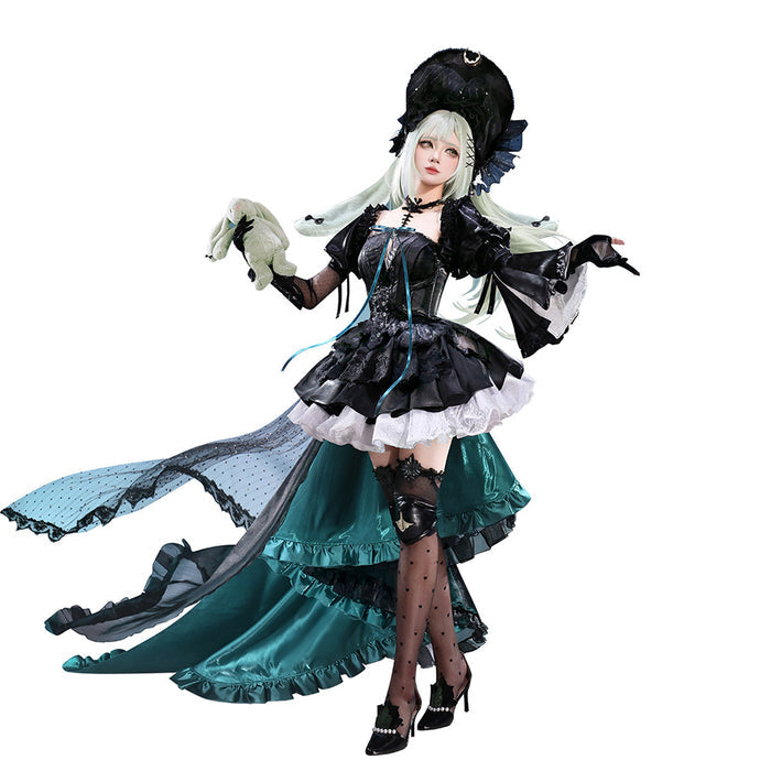 DokiDoki-SR Game Arknights X BanG Dream! Cosplay Wakaba Mutsumi Costume The Strings of Self