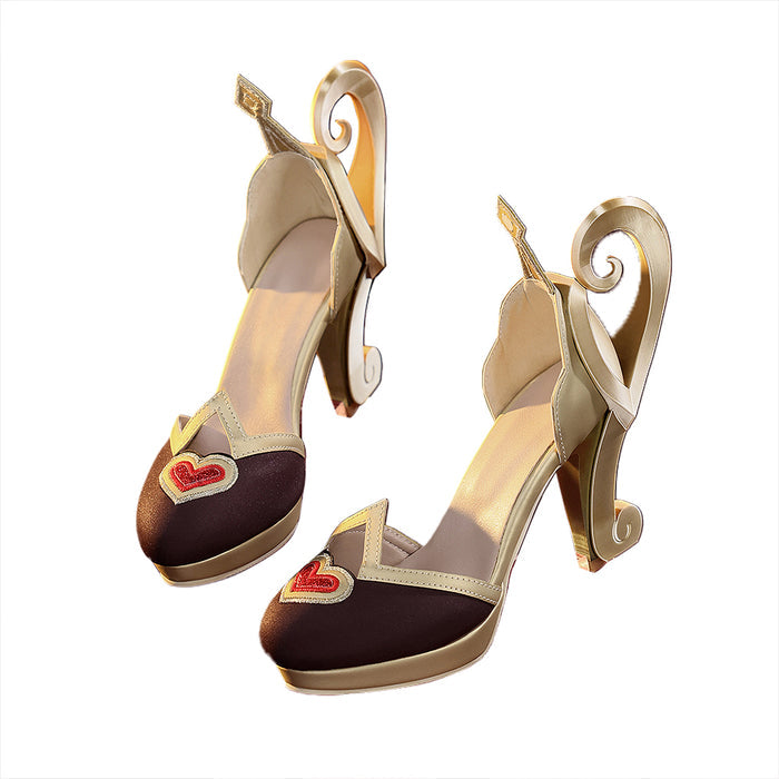 DokiDoki-SR Game Genshin Impact Cosplay Alice Shoes Nod-Krai nodkrai Song of the Welkin Moon “ A ”