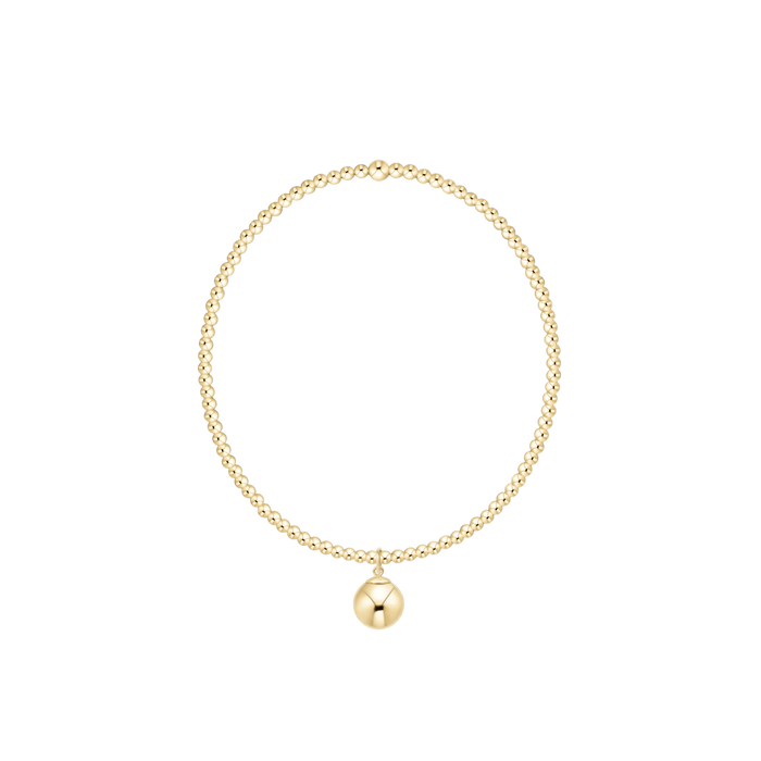 Enewton Classic 14kt Gold-Filled 2mm Bead Bracelet with 8mm Charm Enewton Classic 14kt Gold-Filled 2mm Bead Bracelet with 8mm Charm Bracelet