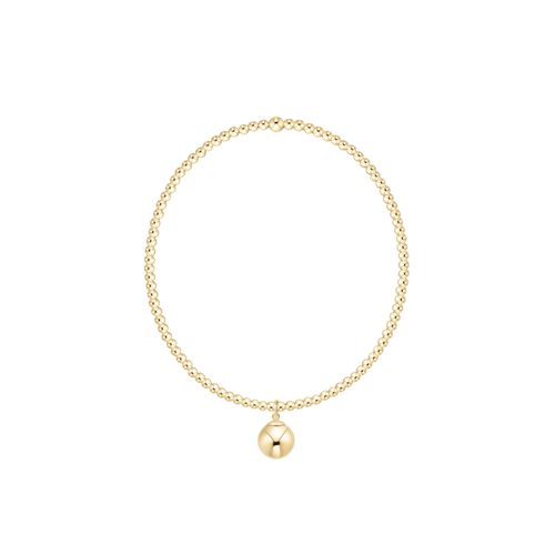Enewton Classic 14kt Gold-Filled 2mm Bead Bracelet with 8mm Charm Enewton Classic 14kt Gold-Filled 2mm Bead Bracelet with 8mm Charm Bracelet
