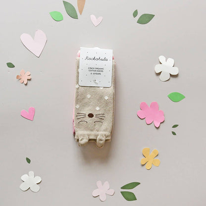 Flora Bunny 2 Pack  Socks