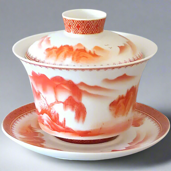 Gaiwan, Red Landscape