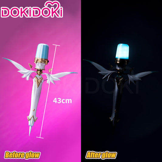 【Glowing】DokiDoki Game Wuthering Waves Cosplay Aemeath Microphone Prop