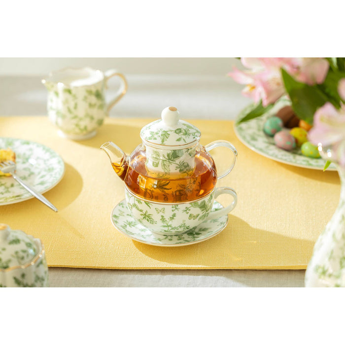 Green Garden Tea For One Set