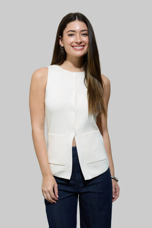 Harbor Tailored Knit Vest Harbor Tailored Knit Vest Tops