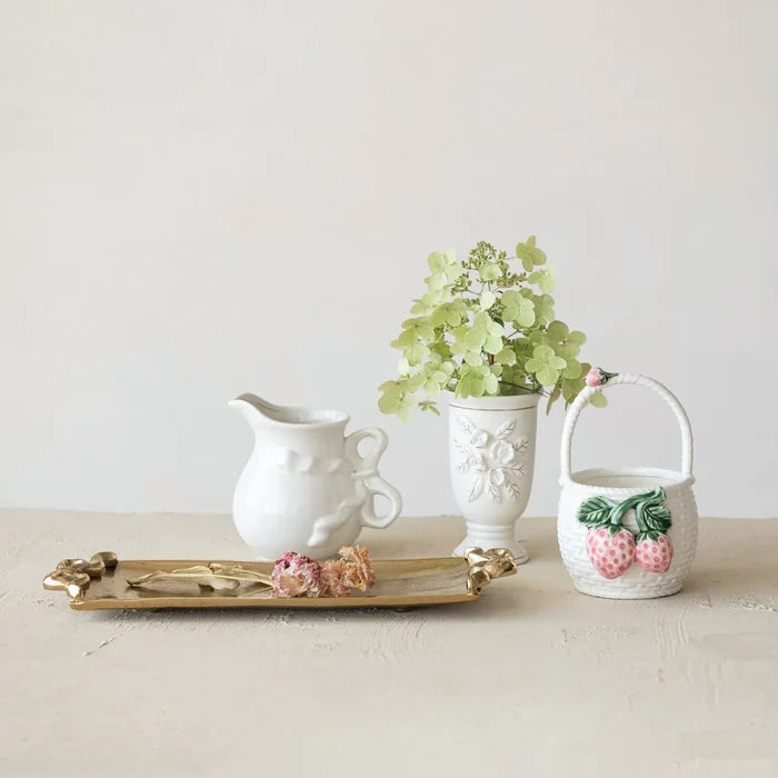Heirloom Bow Handle Pitcher Heirloom Bow Handle Pitcher Home