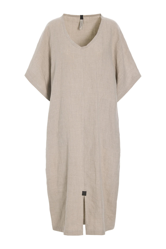 Henriette Steffensen Hemp Long Dress Nature | 83001
