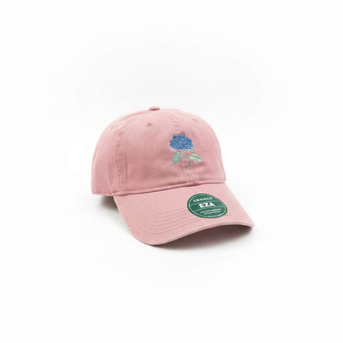 Hydrangea Embroidered Icon Hat Hydrangea Embroidered Icon Hat Accessories