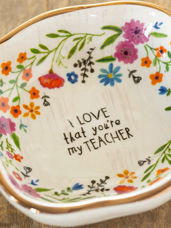 I Love that You're My Teacher Antiqued Trinket Bowl I Love that You're My Teacher Antiqued Trinket Bowl Home