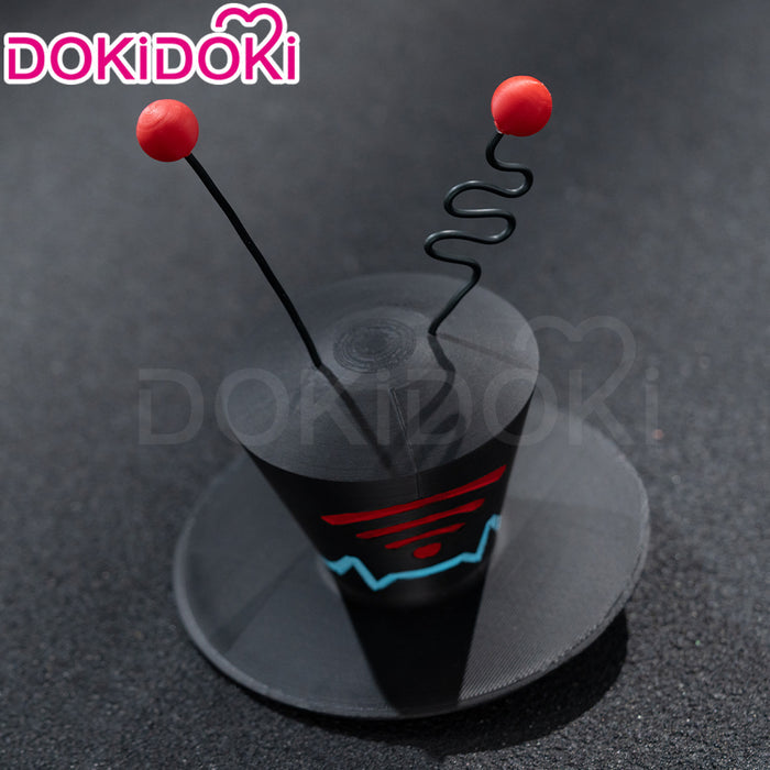 【In Stock】DokiDoki Anime Cosplay TV Demon Prop Black Hat Headpiece