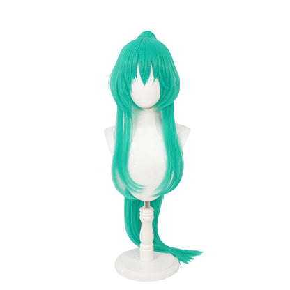 【In Stock】DokiDoki Game Arknights Cosplay Hoshiguma the Breacher Wig Long Straight Green Hair