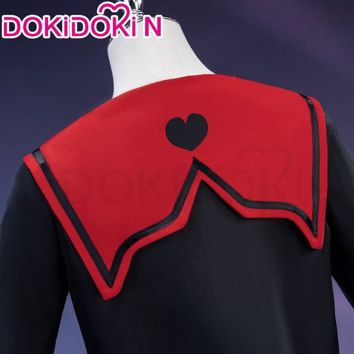 【In Stock】DokiDoki-N Game NEEDY GIRL OVERDOSE Cosplay KAngel Costume Black JK Outfit