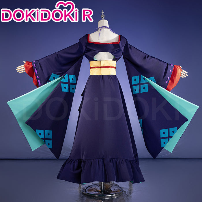 【In Stock】DokiDoki-R Anime Cosmic Princess Kaguya! Cosplay Runami Yachiyo Costume / Umbrella / Octopus Plush