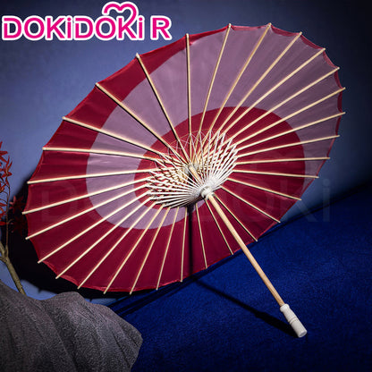 【In Stock】DokiDoki-R Anime Cosmic Princess Kaguya! Cosplay Runami Yachiyo Costume / Umbrella / Octopus Plush