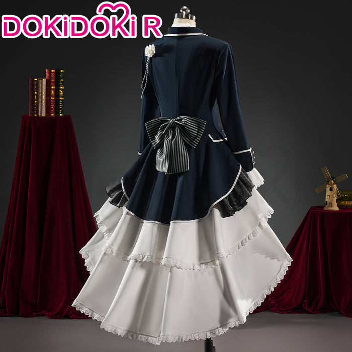 【In Stock】DokiDoki-R Anime Cosplay Ciiel Costume White Rose Suit