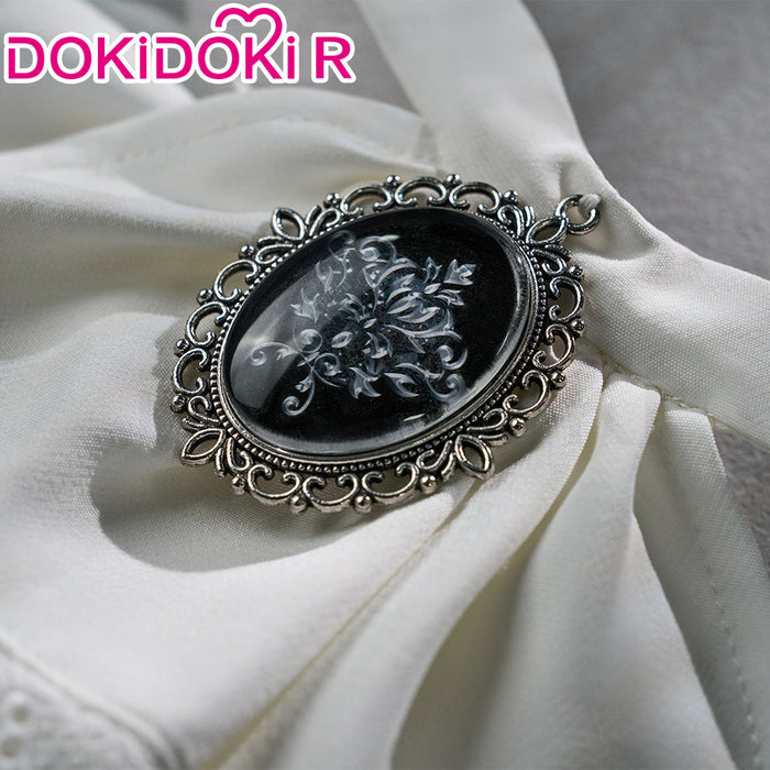 【In Stock】DokiDoki-R Anime Cosplay Ciiel Costume White Rose Suit