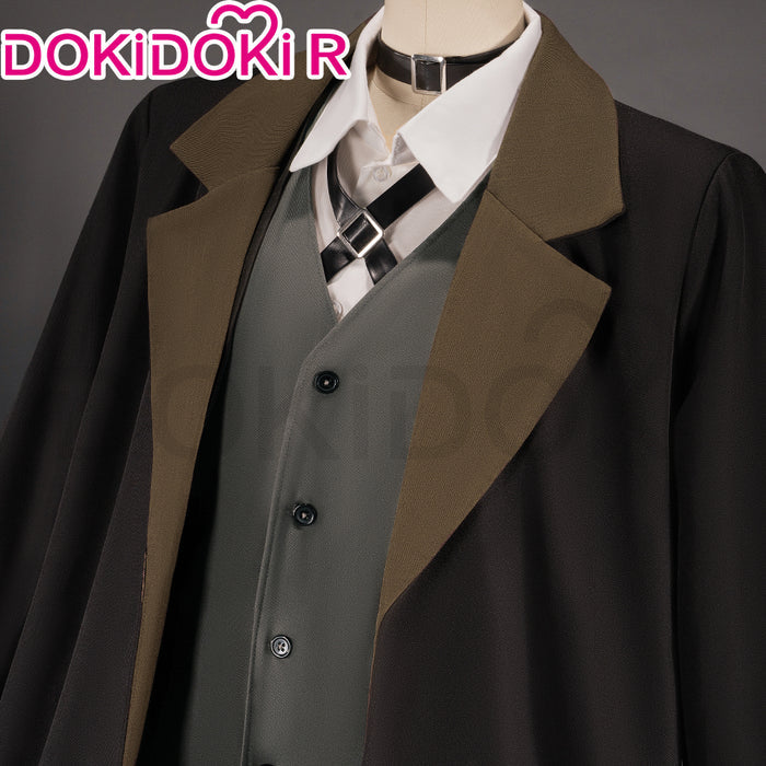 【In Stock】DokiDoki-R Anime Cosplay Costume Black Grey Suit Casual Wear