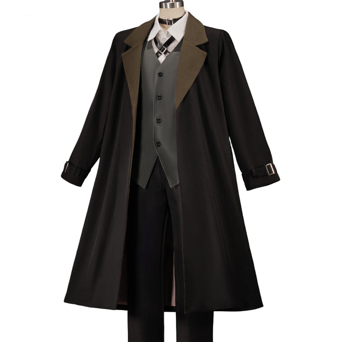 【In Stock】DokiDoki-R Anime Cosplay Costume Black Grey Suit Casual Wear