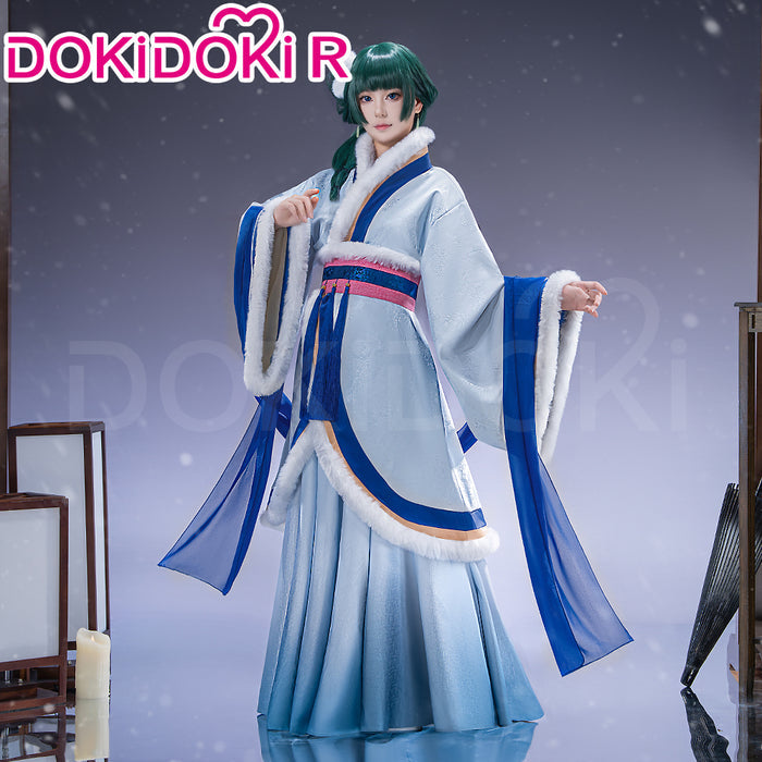 【In Stock】DokiDoki-R Anime The Apothecary Diaries Cosplay Maomao Costume Winter Outfit Mao Mao