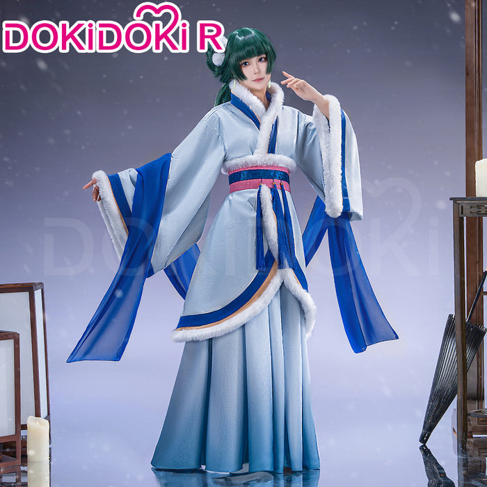 【In Stock】DokiDoki-R Anime The Apothecary Diaries Cosplay Maomao Costume Winter Outfit Mao Mao