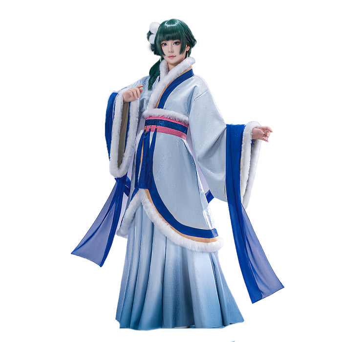 【In Stock】DokiDoki-R Anime The Apothecary Diaries Cosplay Maomao Costume Winter Outfit Mao Mao