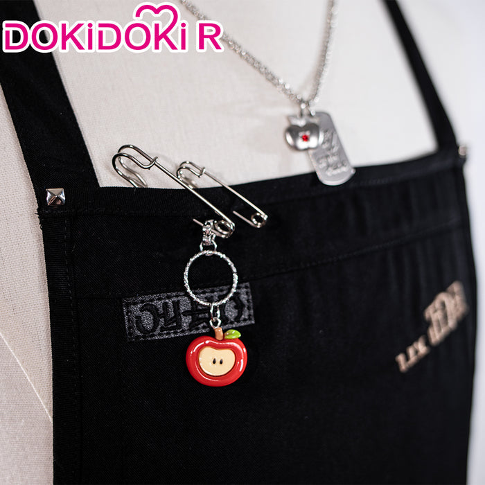【In Stock】DokiDoki-R Game Love and Deepspace Cosplay Caleb Costume Black Apron Indulgent Scheme