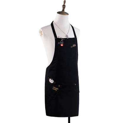 【In Stock】DokiDoki-R Game Love and Deepspace Cosplay Caleb Costume Black Apron Indulgent Scheme
